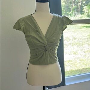 Olive Green‎ Women's Top
